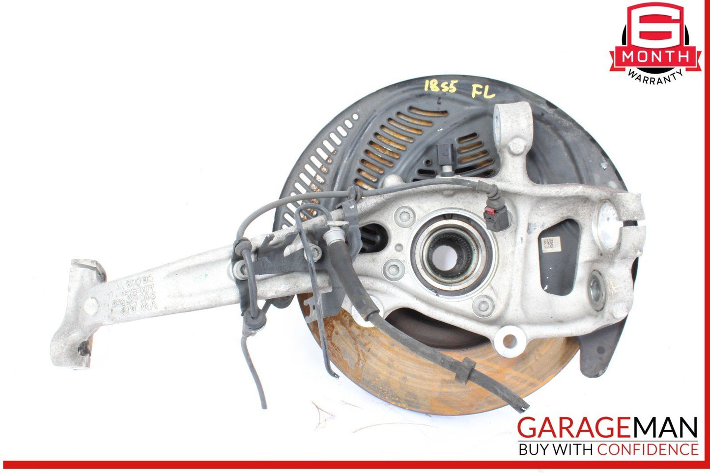 18-23 Audi S5 RS5 Front Left Driver Side Spindle Knuckle Wheel Hub 8W0407559 OEM