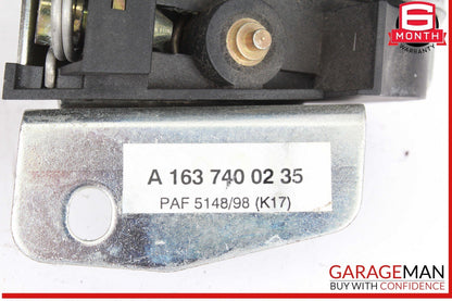 98-05 Mercedes W163 ML320 ML55 AMG Rear Trunk Lid Lock Latch Actuator