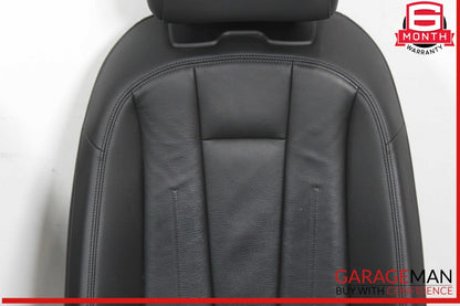 17-19 Audi A4 Front Complete Seat Cushion Cover Assy Set of 2 Pc OEM