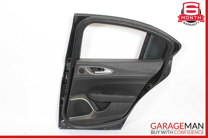17-22 Alfa Romeo Giulia Rear Right Exterior Door Assembly OEM