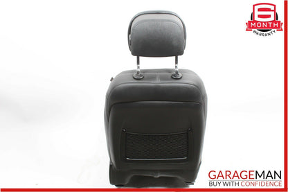 14-17 Maserati Ghibli Front Left Side Complete Seat Cushion Cover Assembly Black