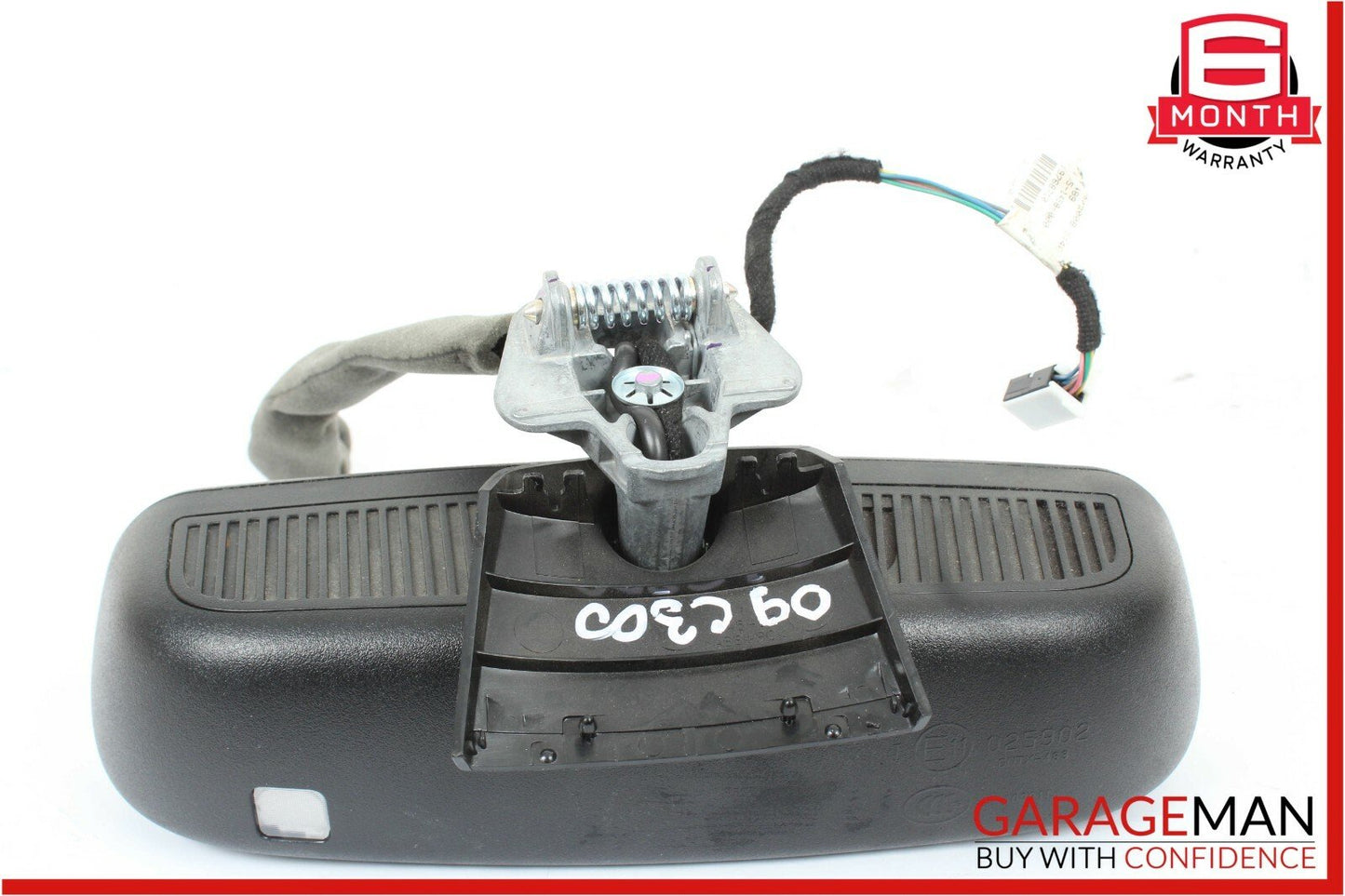 08-14 Mercedes W204 C300 C350 Top Upper Rear View Mirror Assembly Black