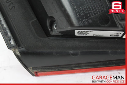 14-20 Maserati Quattroporte M156 Rear Right Side Inner Tail Light Lamp OEM