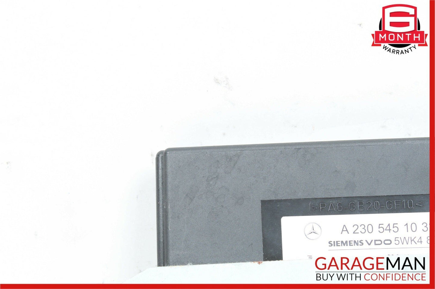 00-03 Mercedes S430 CL500 SL500 Keyless Go Entry Control Module Unit