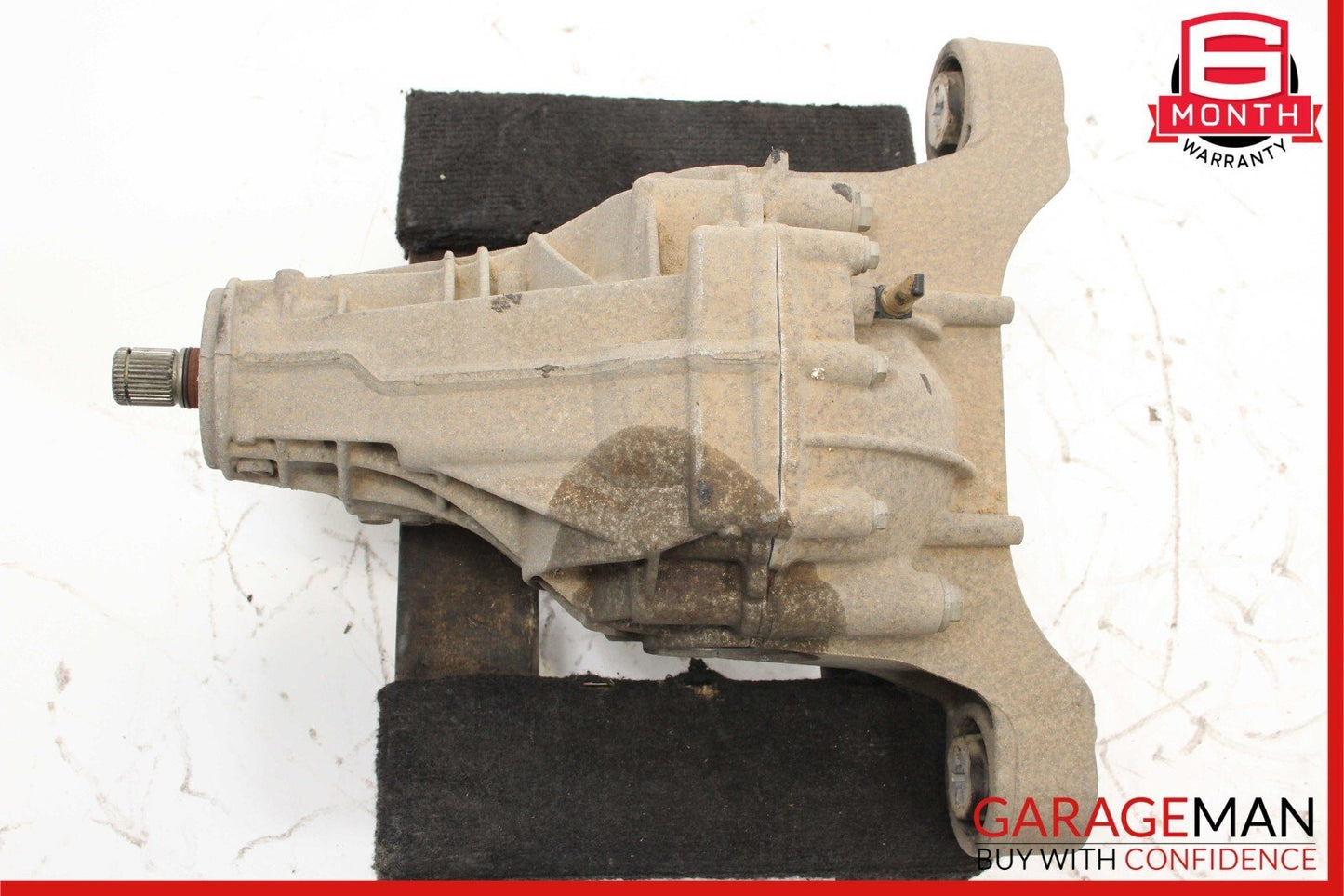 11-17 Porsche Cayenne 958 3.0L Turbo Rear Diff Differential Axle Carrier Assy