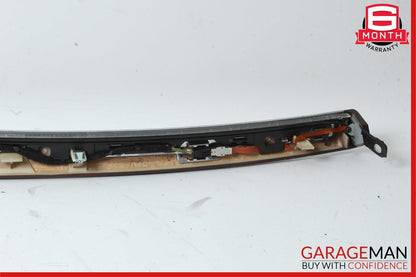 07-09 Mercedes W221 S550 4MATIC Hybrid Center Dashboard Dash Trim Molding Wood