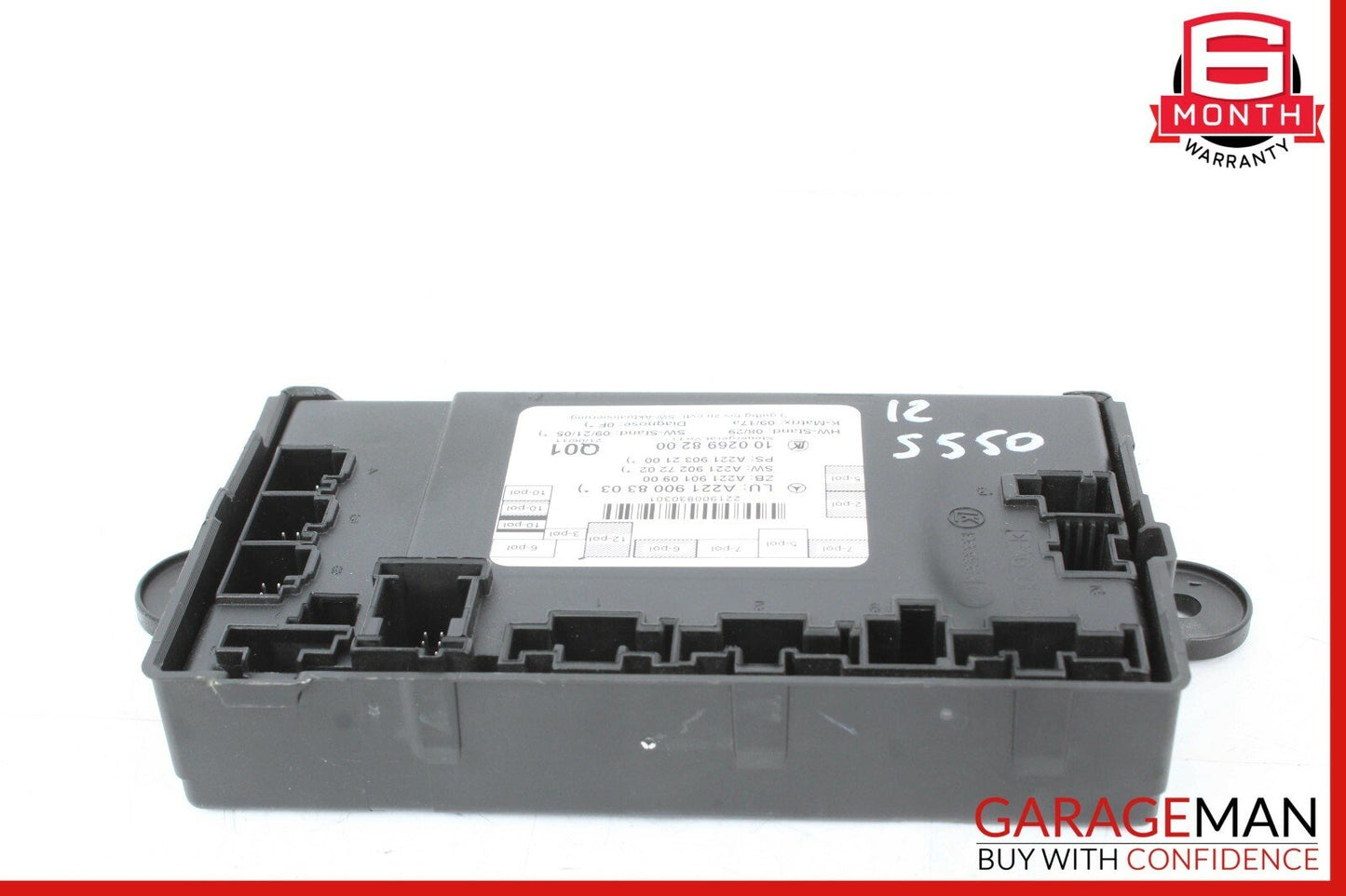 10-13 Mercedes W221 S400 S550 S63 Front Left Driver Side Door Control Module OEM