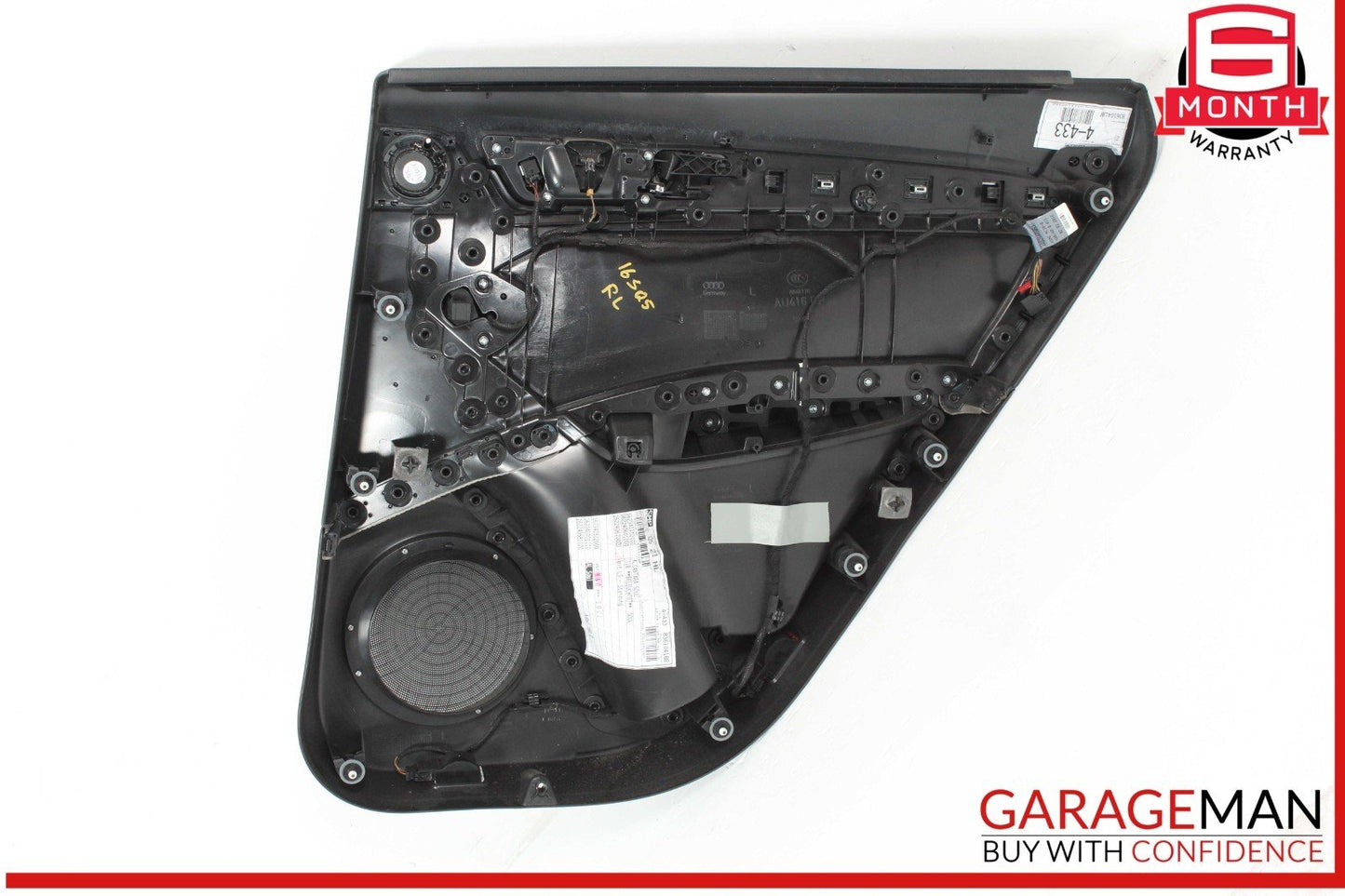 13-17 Audi SQ5 Rear Left Driver Side Interior Door Panel OEM