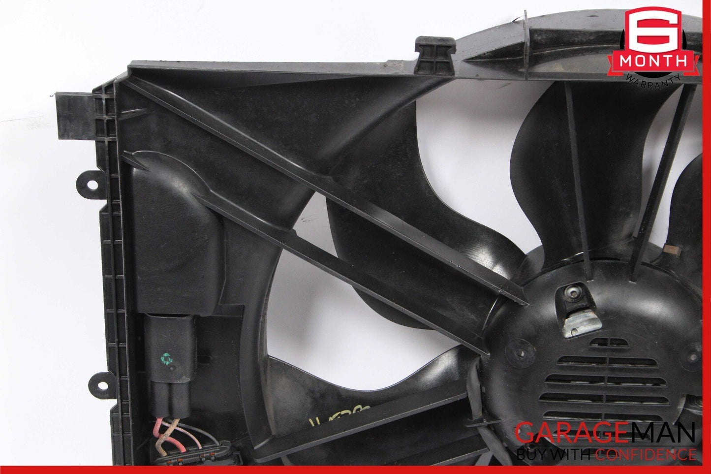 08-18 Mercedes W212 E350 C300 Engine Radiator Cooling Fan Motor Assembly OEM