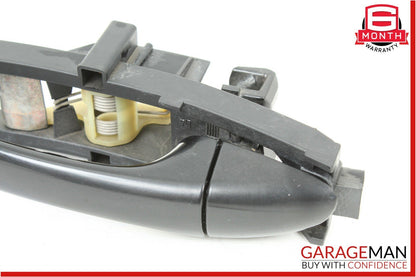05-07 Mercedes W203 C350 Rear Left Driver Side Exterior Door Handle Black OEM
