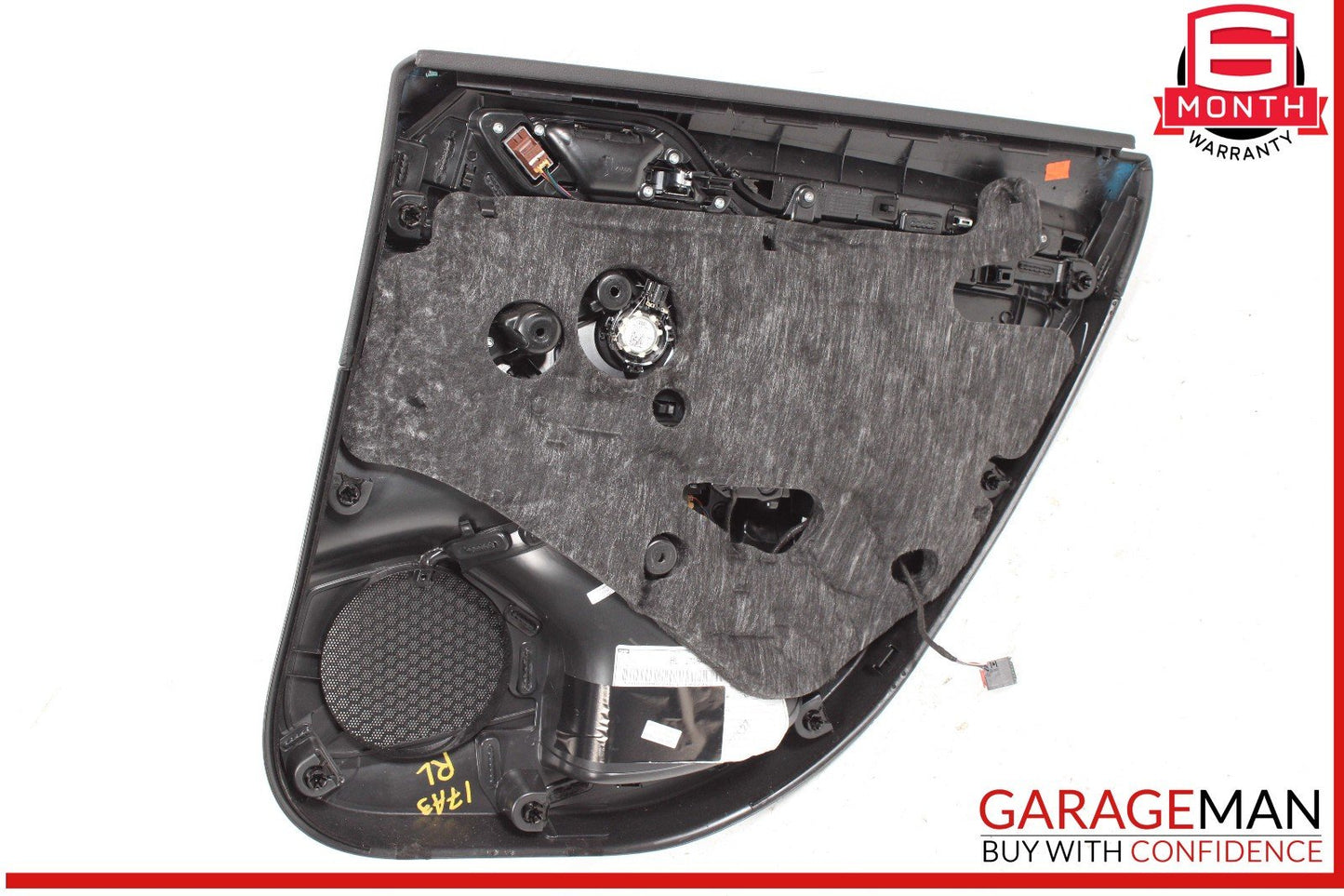 15-20 Audi A3 Rear Left Interior Door Panel OEM