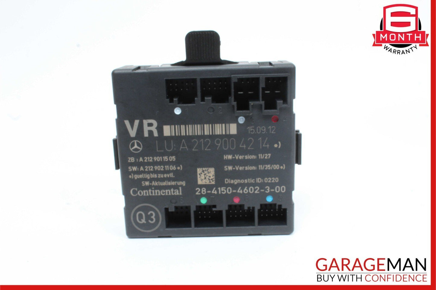 08-14 Mercedes W212 E350 C350 Front Right Side Door Control Module 2129004214
