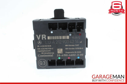 08-14 Mercedes W212 E350 C350 Front Right Side Door Control Module 2129004214