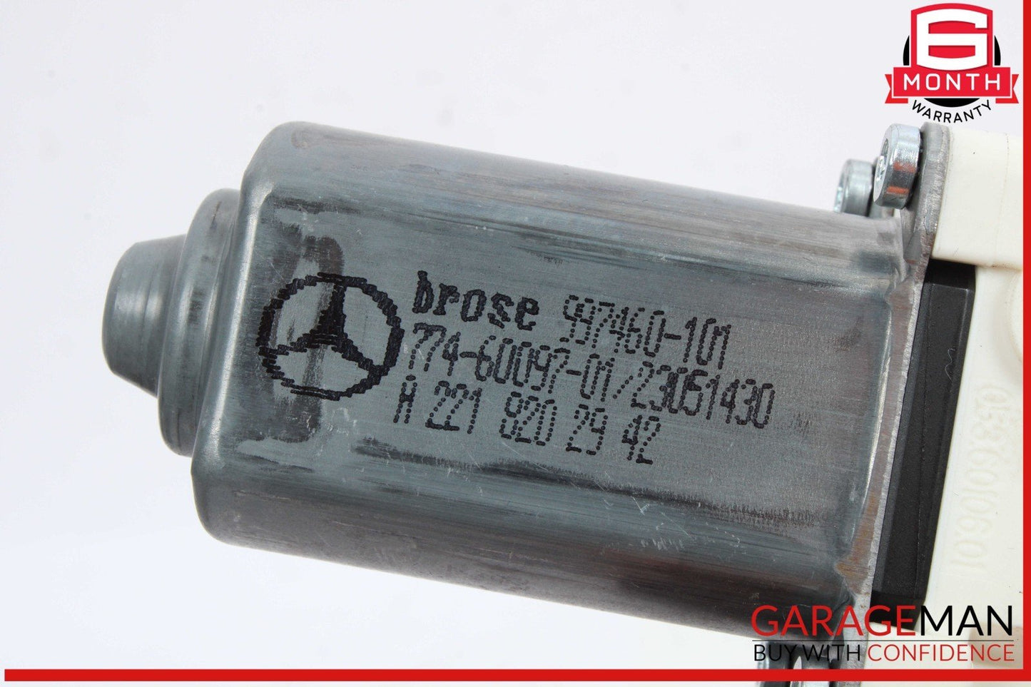 07-13 Mercedes W221 S400 S550 Rear Left Driver Side Window Regulator Motor OEM