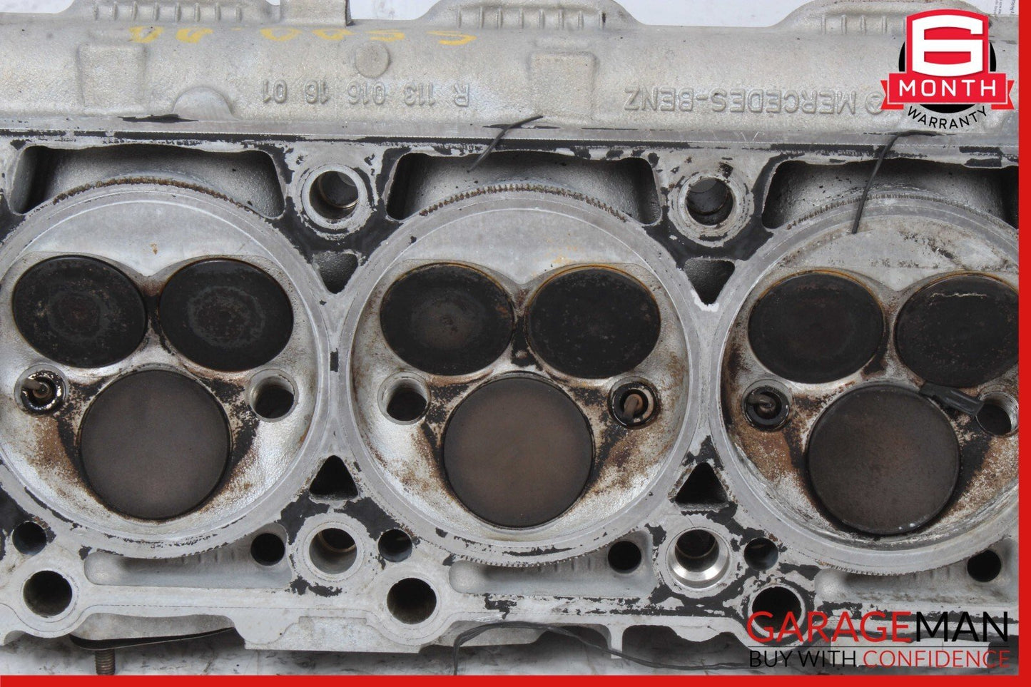 00-06 Mercedes W220 S500 CL500 Left Driver Side Cylinder Head 1130161601 OEM