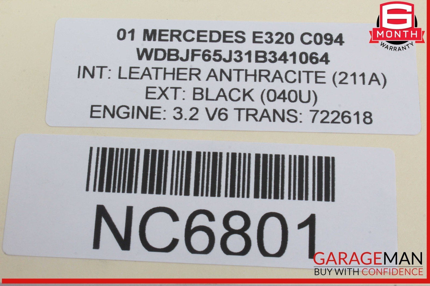 94-02 Mercedes W210 E320 Front Left Driver Side Bumper Marker Light OEM