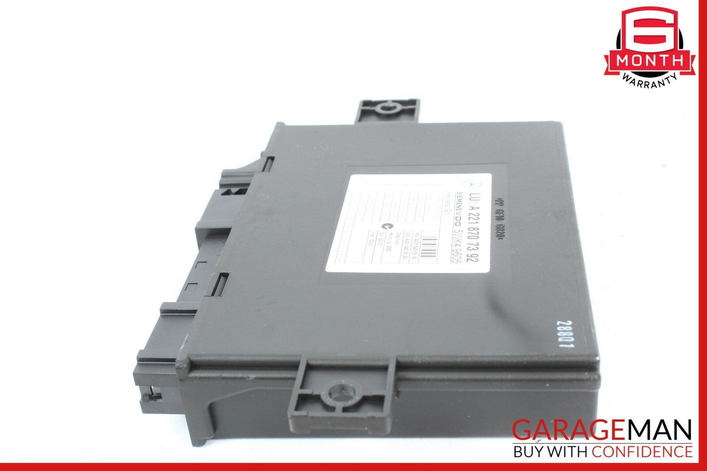07-13 Mercedes W221 S550 S600 S63 AMG Door Keyless Go Entry Control Module Unit