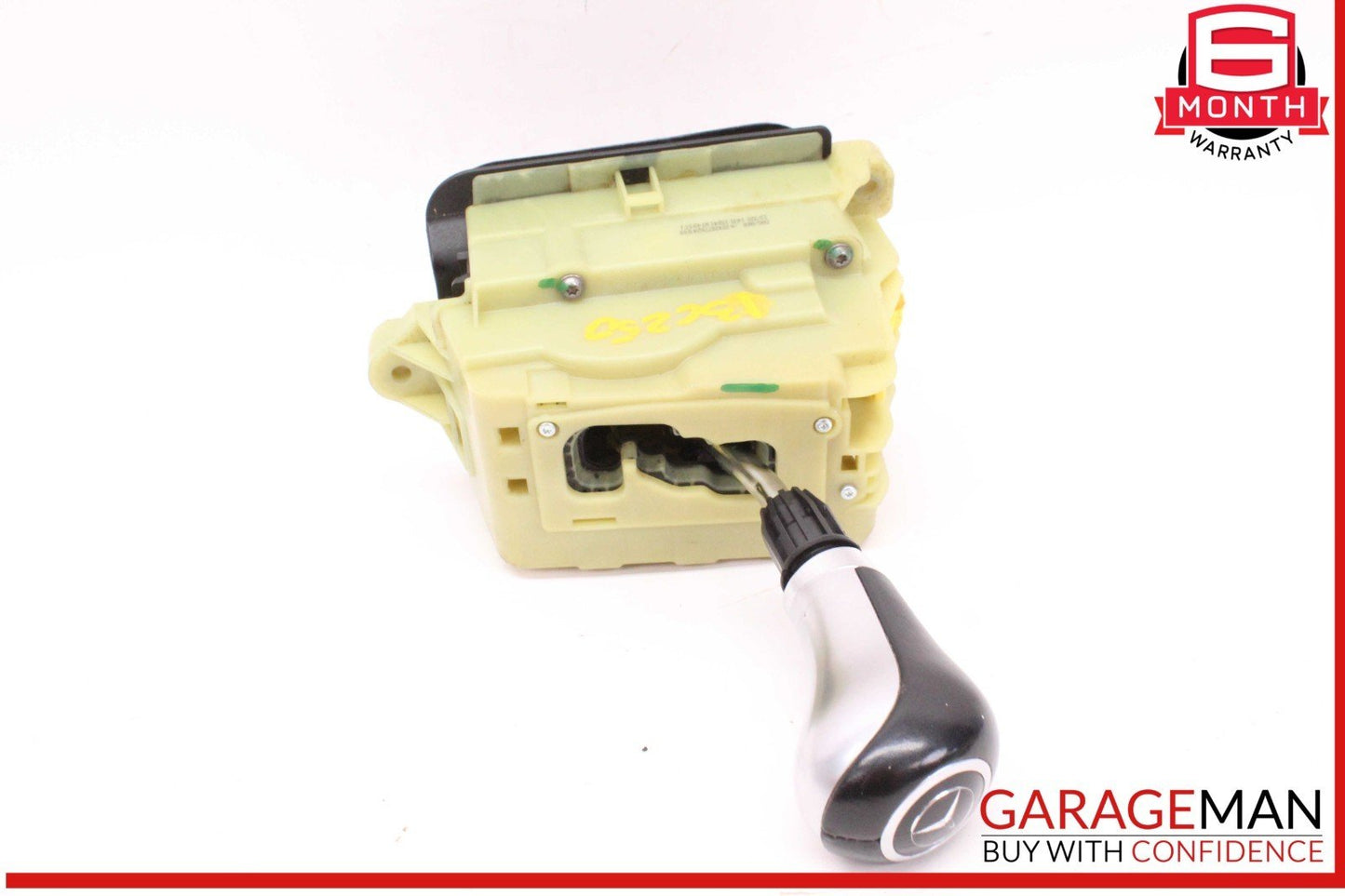 08-14 Mercedes W204 C250 CGI Floor Gear Selector Shifter w/ Knob 2042677624 OEM