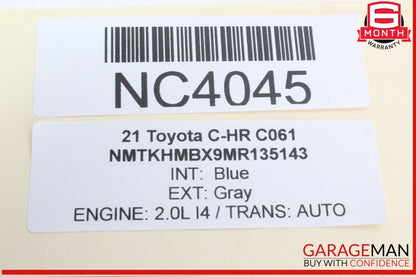 18-22 Toyota C-HR Rear View Back Up Backup Park Parking Assist Camera OEM