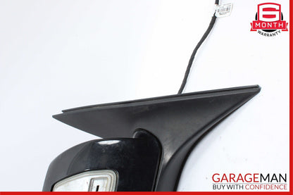 08-09 Mercedes W204 C300 C63 AMG Front Right Side Rear View Door Mirror Black
