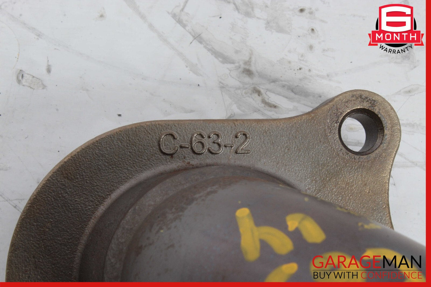 08-15 Mercedes W204 C63 AMG Exhaust System Hose Pipe Tube OEM