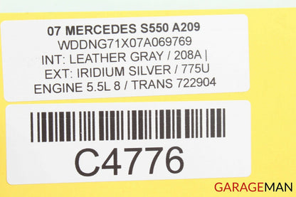 07-09 MERCEDES W221 S550 CL550 ANTENNA AMPLIFIER BOOSTER MODULE OEM