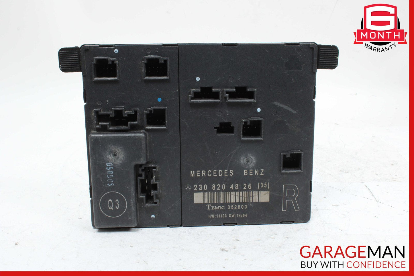 03-12 Mercedes R230 SL500 SL550 SL55 AMG Door Control Module Right Side OEM
