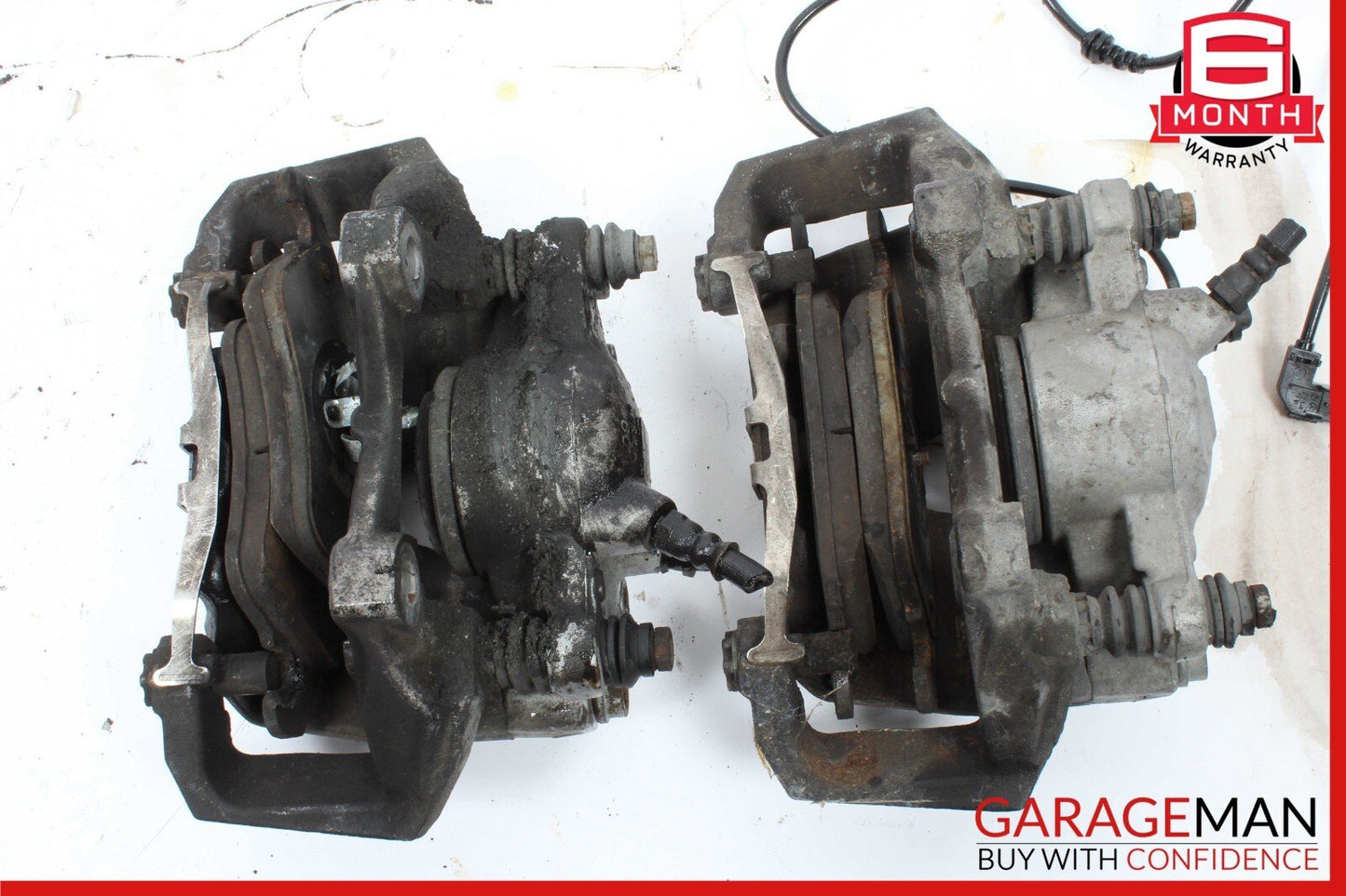 12-15 Mercedes W204 C300 TRW Front Right & Left Side Brake Caliper Calipers Set