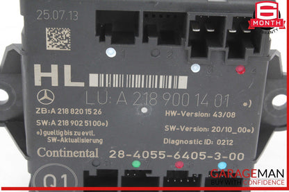 08-18 Mercedes W204 C250 Rear Left Side Door Control Module Unit OEM