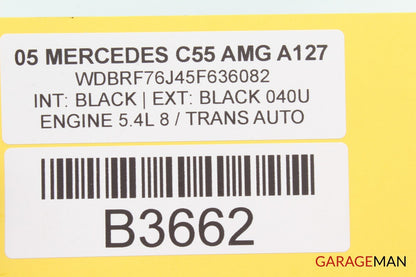 01-07 Mercedes W203 C230 C55 AMG Rear Right Side Door Control Module Unit A127