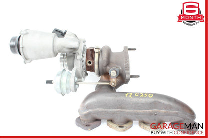 12-15 Mercedes C250 SLK250 1.8 M271 Turbo Turbocharger Manifold Assembly AL 0065