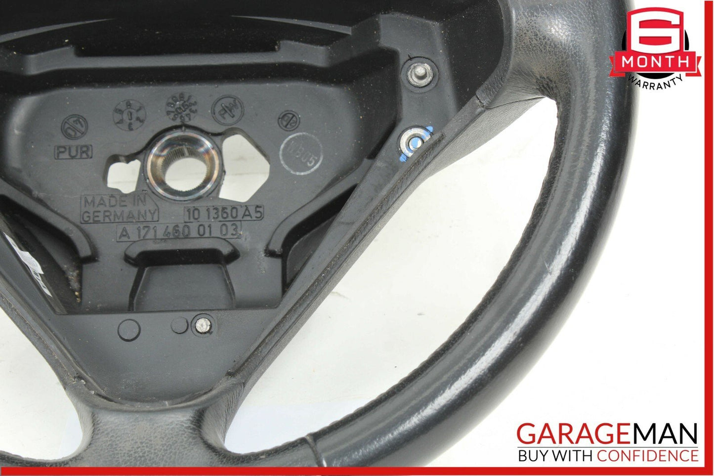 05-08 Mercedes R171 SLK280 C350 C230 Sport 3 Spoke Steering Wheel Black OEM