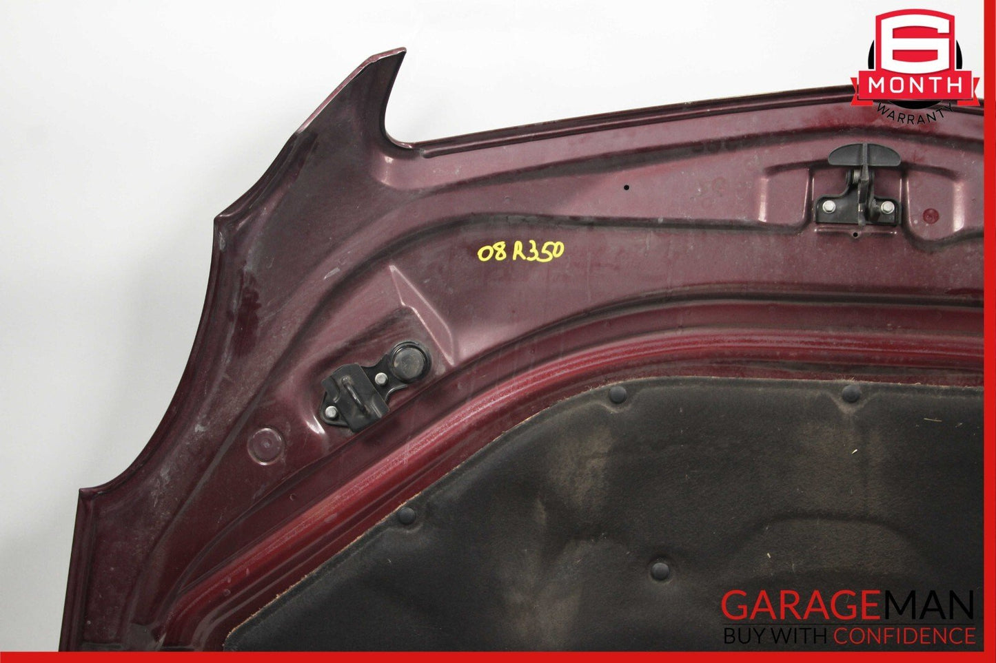 06-10 Mercedes W251 R350 R550 Front Hood Bonnet Panel Assembly Carneol Red OEM