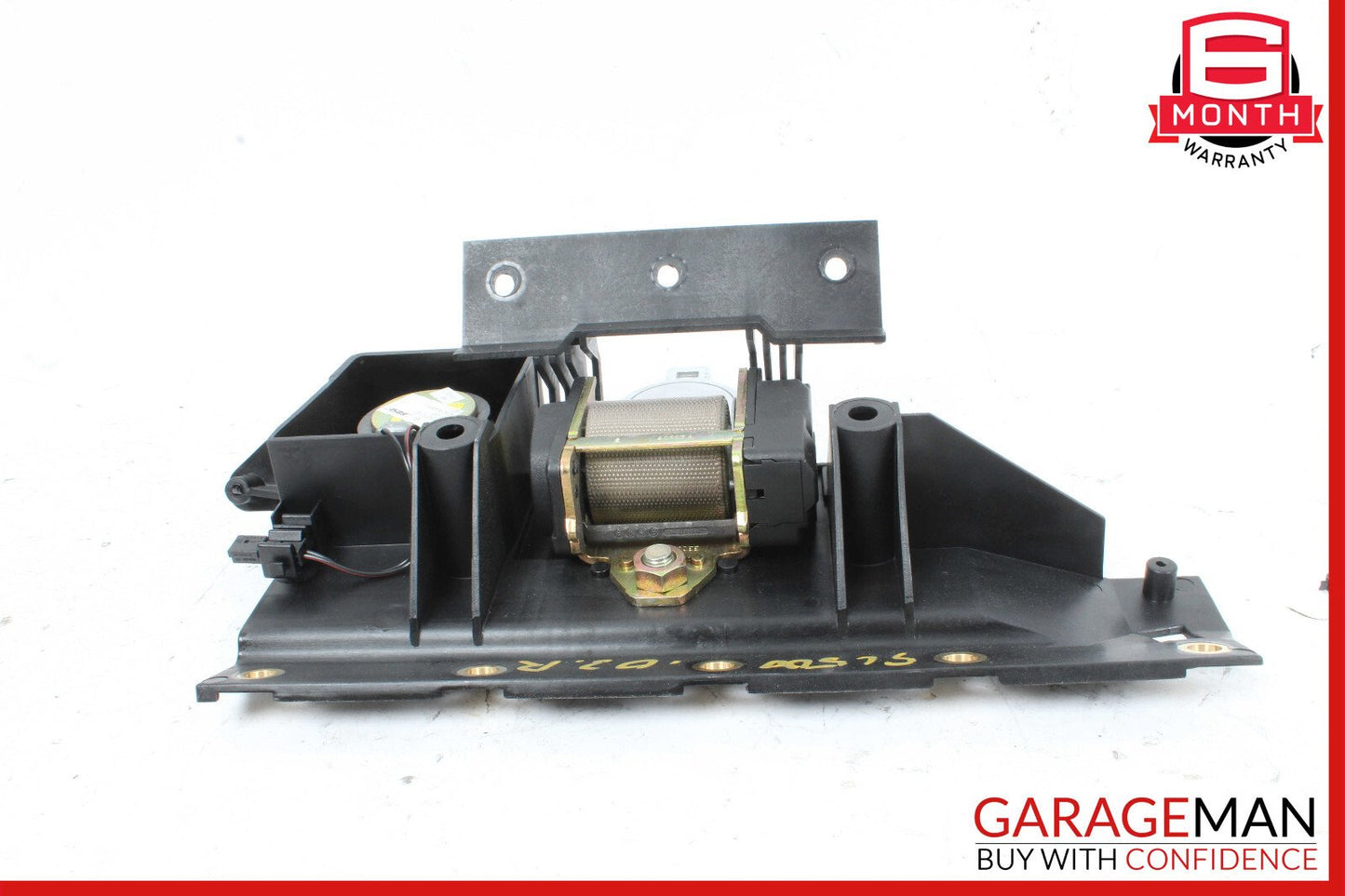 03-08 Mercedes R230 SL500 Rear Right Seat Belt Retractor Luggage w/Speaker OEM