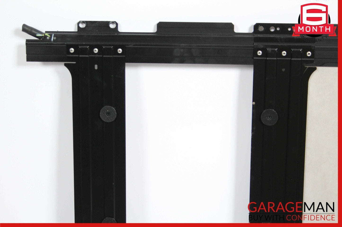 03-13 Maserati Quattroporte M139 Sunroof Guide Rail Frame Glass Track w/ Shade