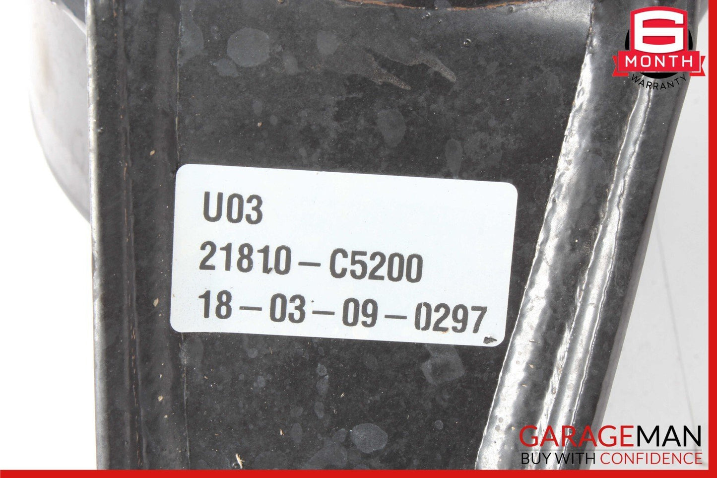 16-20 KIA SORENTO FRONT RIGHT ENGINE FRAME MOUNT SUPPORT BRACKET 21810-C5200