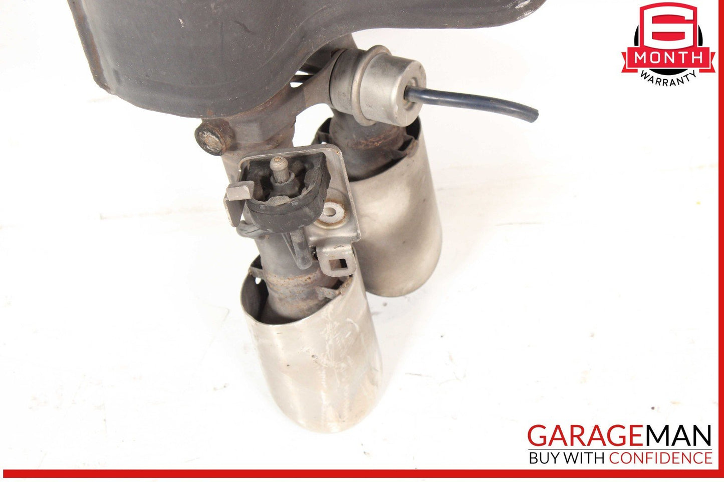 14-17 Maserati Quattroporte SQ4 Rear Right & Left Exhaust Muffler Dual Tip OEM