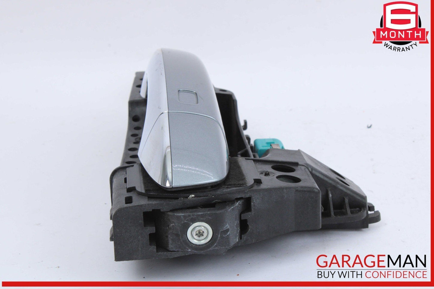 12-18 Audi A7 A6 Right Passenger Side Exterior Door Handle Silver 4H0837886 OEM