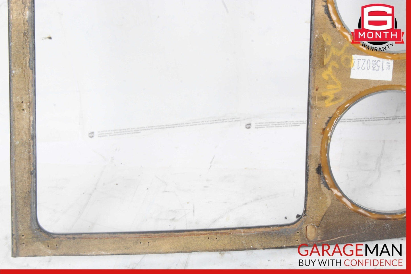 02-05 Mercedes W163 ML350 Center Console A/C Climate Control Switch Trim Panel