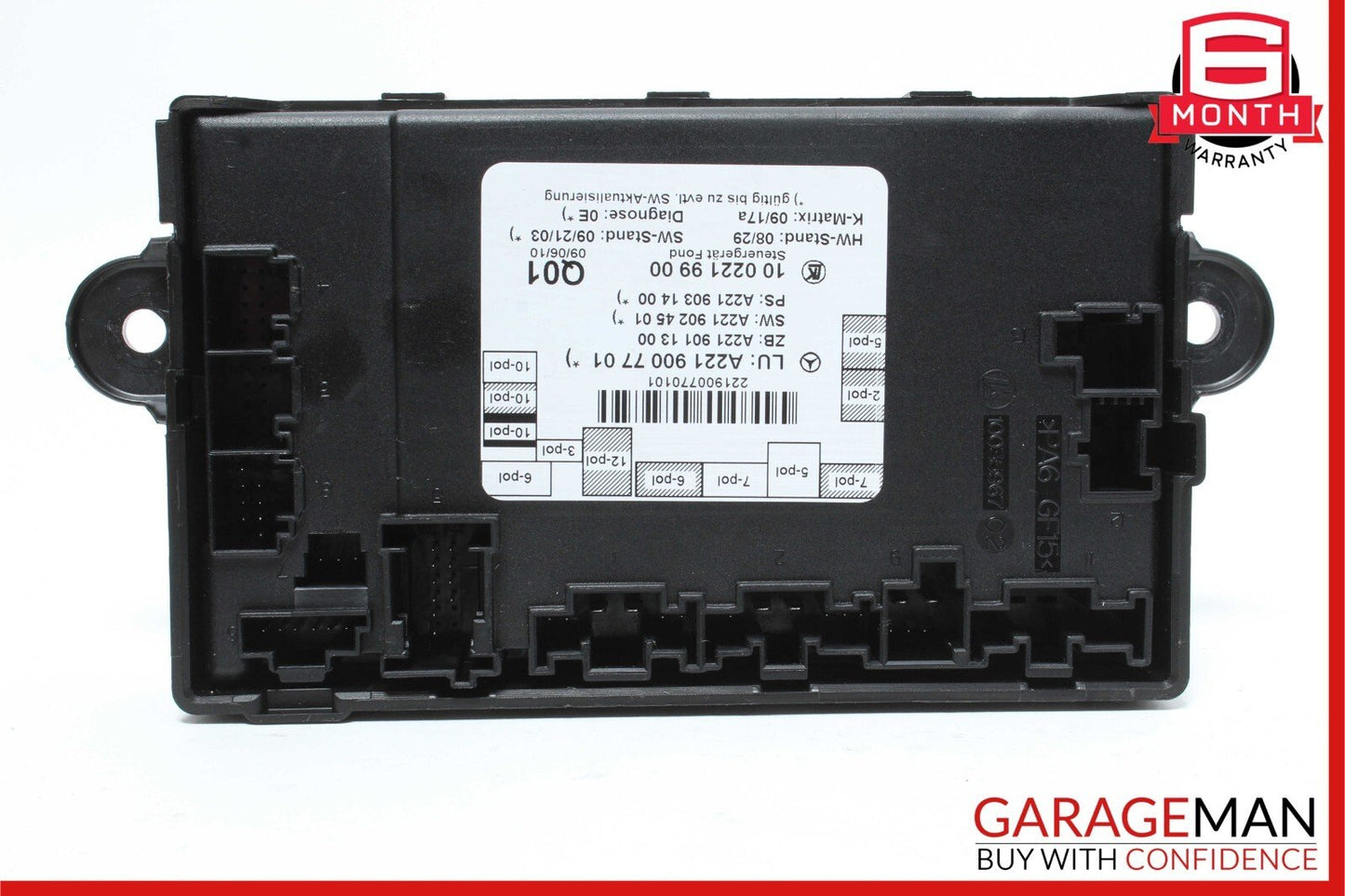 07-13 Mercedes W221 S550 Rear Right or Left Side Door Control Module OEM
