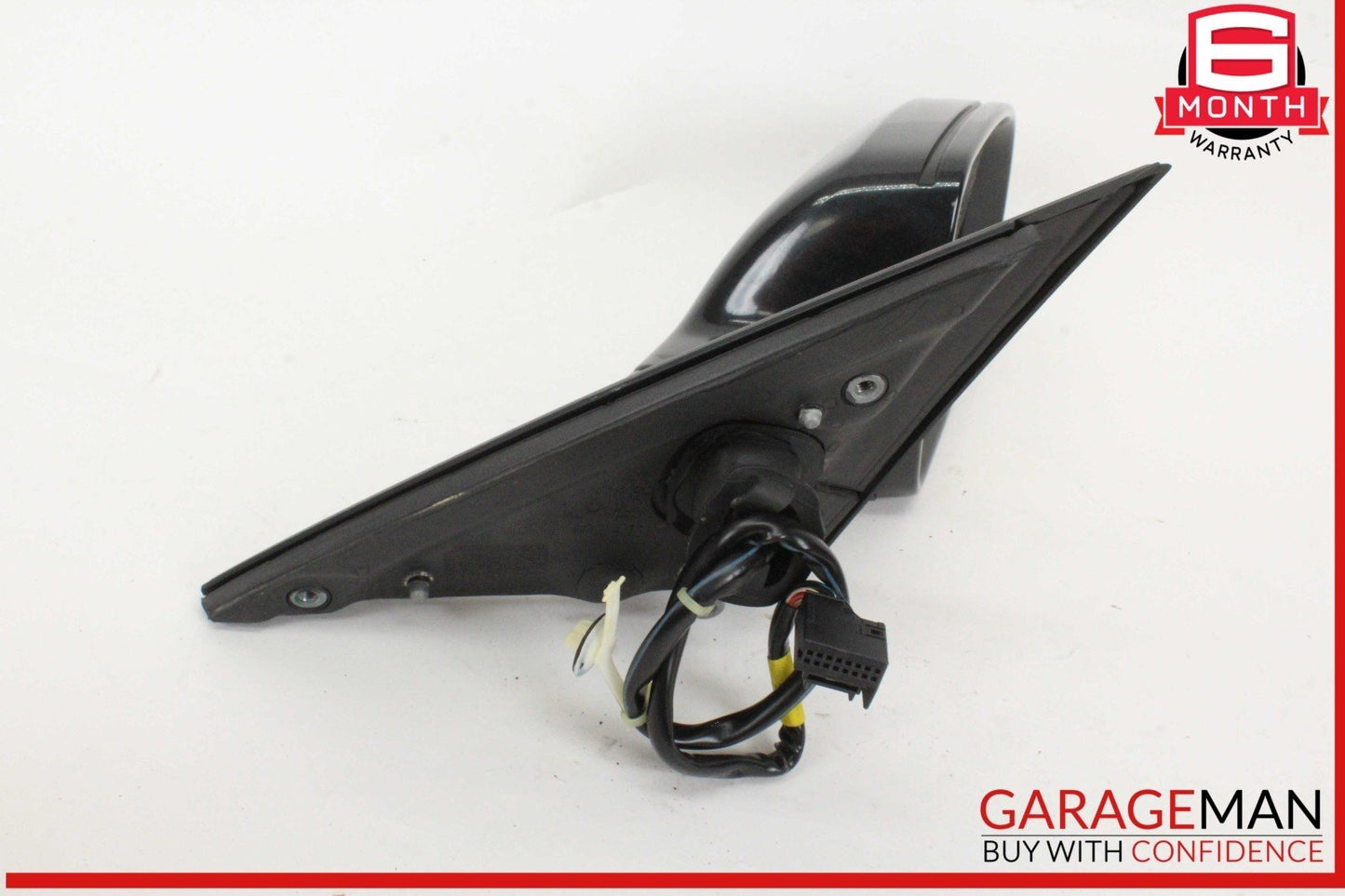 09-16 Audi A4 Front Right Passenger Side Door Rear View Mirror Black OEM