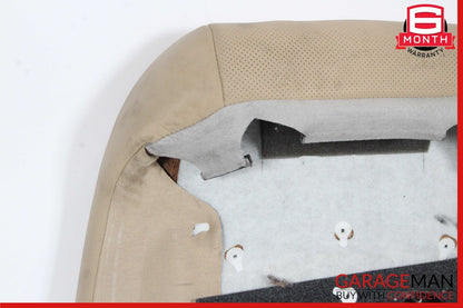 06-11 Mercedes W219 CLS550 Front Right / Left Side Top Upper Seat Cushion Brown