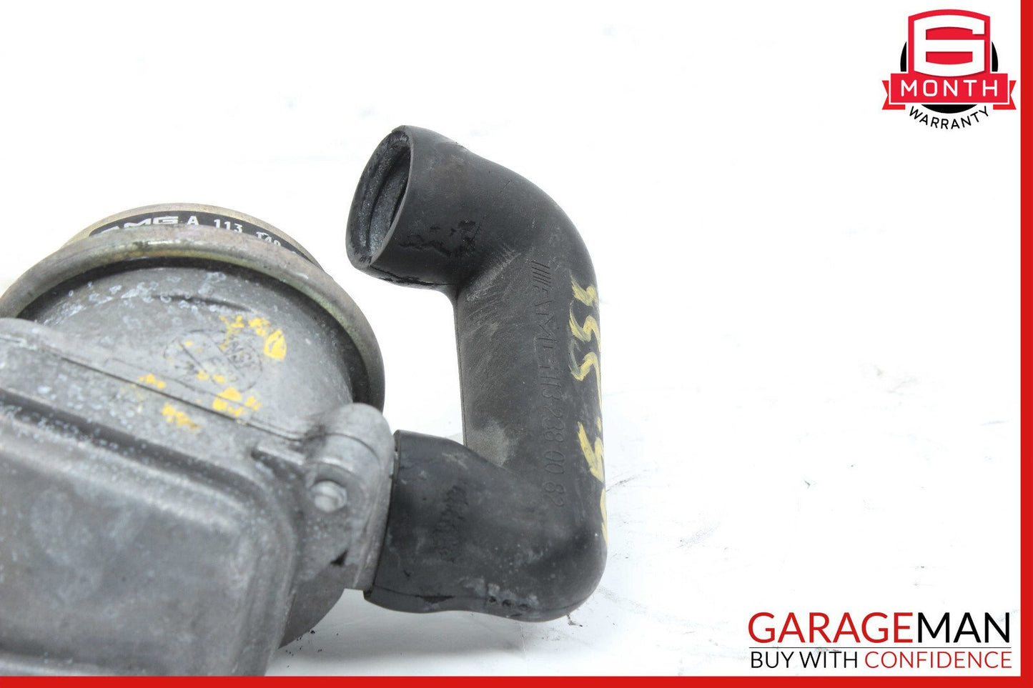 03-08 Mercedes W220 S55 E55 AMG EGR Smog Air Pump Check Valve Right Side OEM