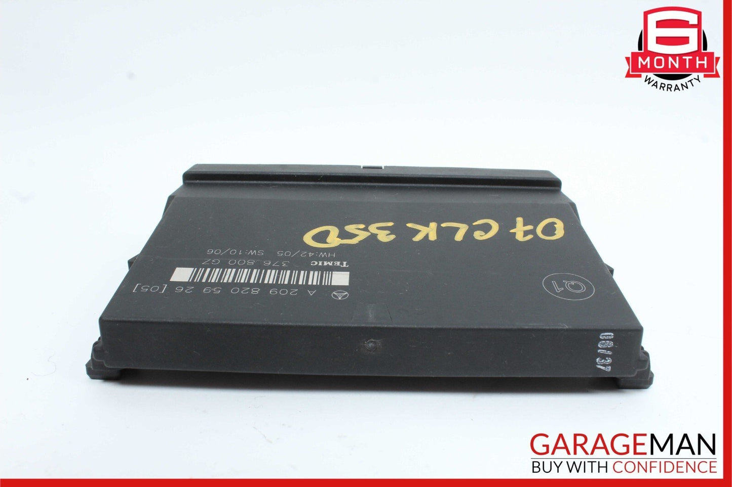 03-09 Mercedes W209 CLK320 CLK500 CLK55 AMG Temic Rear Body Control Module Unit