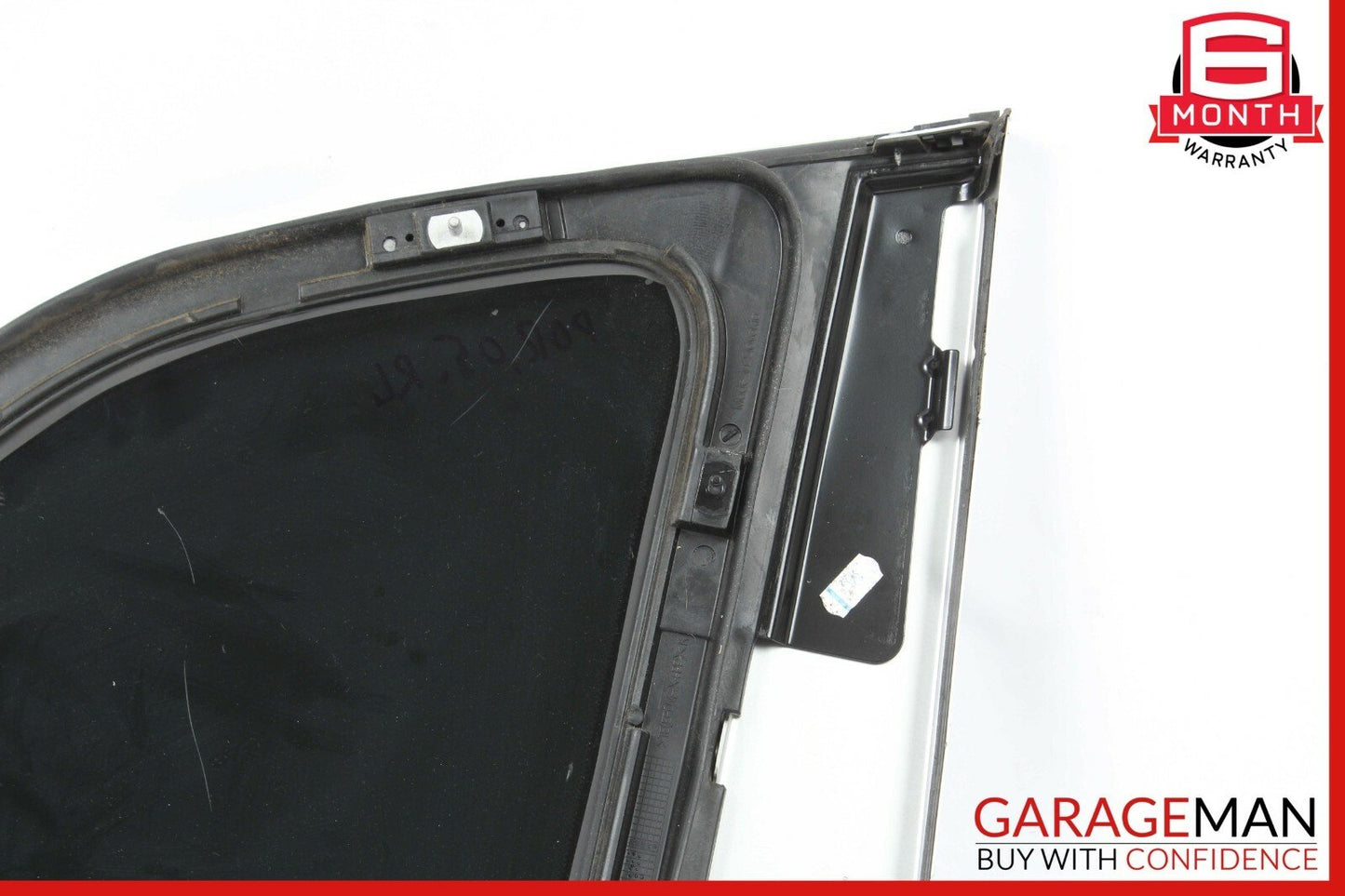 03-06 Porsche Cayenne 955 958 Rear Left Driver Side Quarter Window Glass OEM