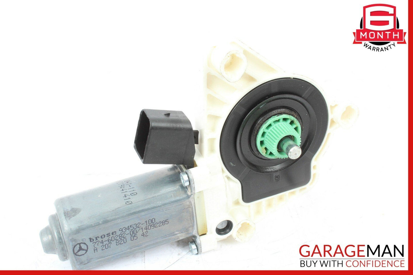 10-16 Mercedes R172 SLK350 Coupe Rear Left Side Door Window Regulator Motor Unit