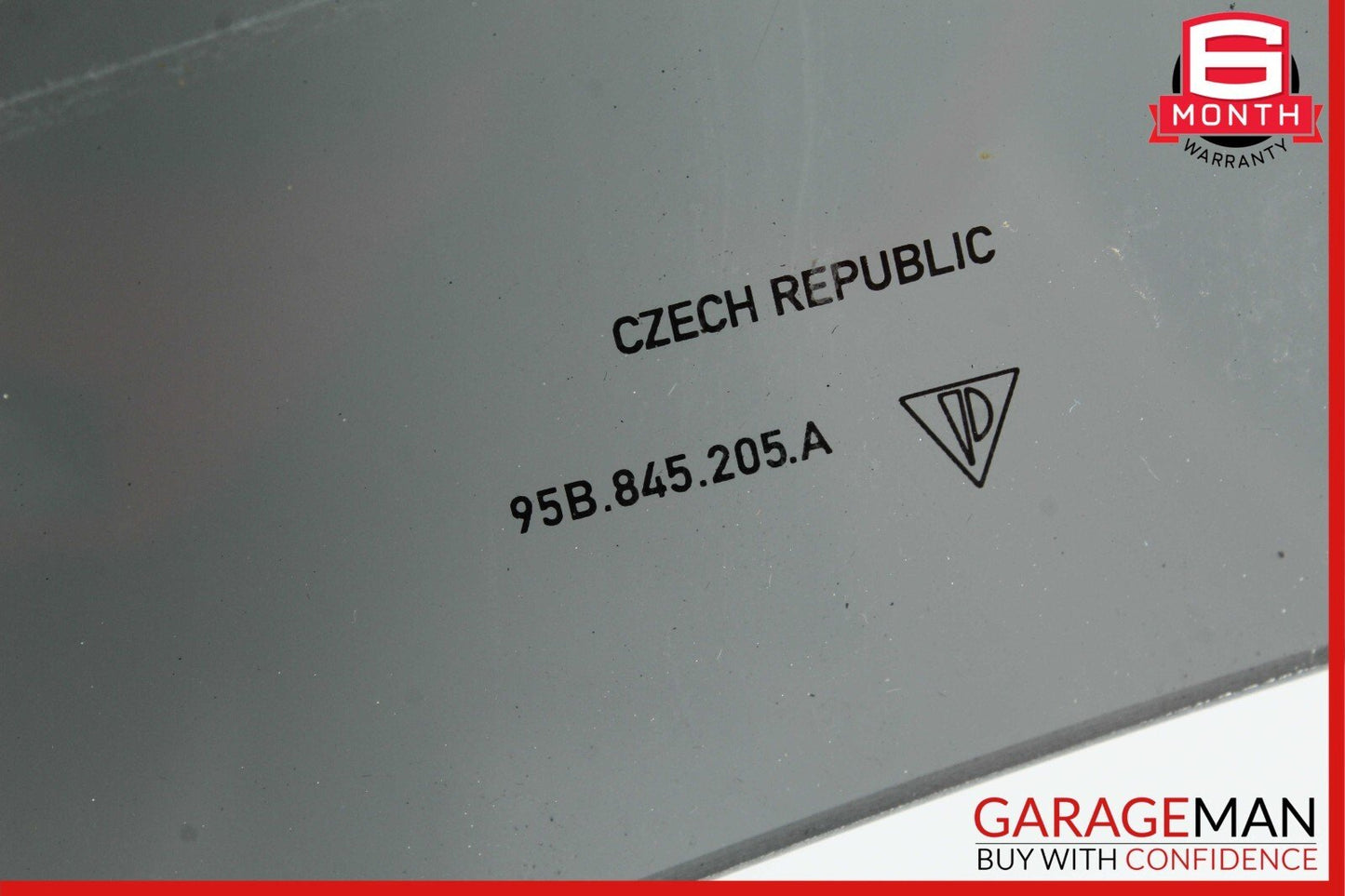 15-22 Porsche Macan 95B Rear Left Driver Side Door Window Auto Glass Black OEM
