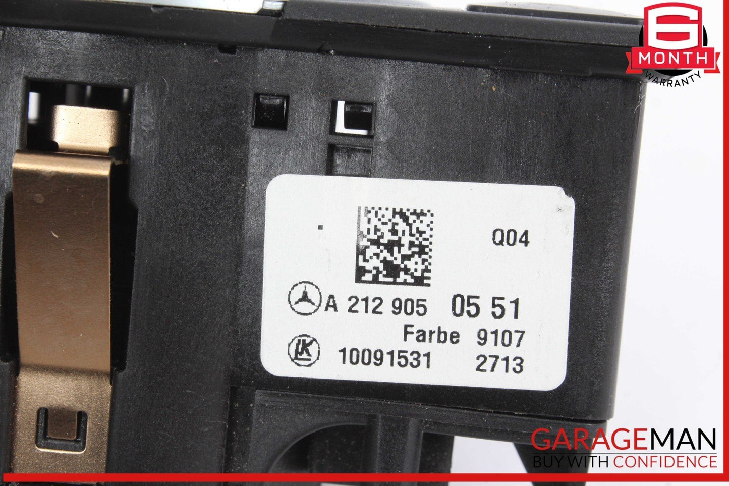 08-20 Mercedes W117 CLA250 GLK350 Headlight Fog Light Switch Control Module OEM