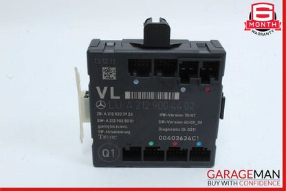 08-18 Mercedes W212 E550 E350 E400 Front Left Side Door Control Module Unit OEM