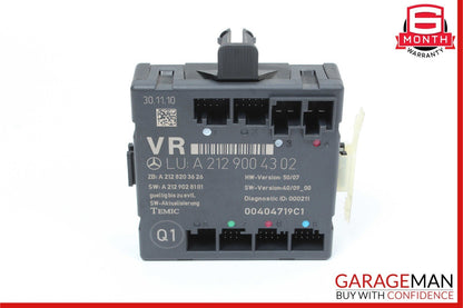 08-18 Mercedes W212 E350 C300 Front Right Side Door Control Module OEM